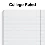 Staples® Composition Notebooks, 7.5" x 9.75", College Ruled, 100 Sheets, Assorted Colors, 4/Pack (ST58370)~#|#~s1226977_sc7