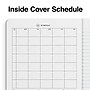 Staples® Composition Notebooks, 7.5" x 9.75", Wide Ruled, 100 Sheets, Black/White Marble, 4/Pack (ST58369)~#|#~s1226979_sc7