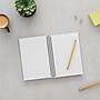 Staples Premium 2-Subject Notebook, 6" x 9.5", College Ruled, 100 Sheets, Red (TR58327)~#|#~s1226983_sc7