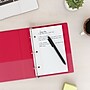 Staples® College Ruled Filler Paper, 5.5" x 8.5", 3-Hole Punched, White, 100 Sheets/Pack (ST12301D)~#|#~s1227060_sc7