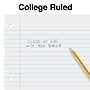 Staples® College Ruled Filler Paper, 8" x 10.5", White, 120 Sheets/Pack (ST37427D)~#|#~s1227071_sc7