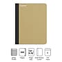 Staples Premium Composition Notebook, 7.5" x 9.75", Wide Ruled, 100 Sheets, Brown (TR52119)~#|#~s1227075_sc7