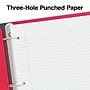 Staples College Ruled Filler Paper, 8.5" x 11", White, 200 Sheets/Pack (TR58372)~#|#~s1227108_sc7