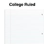 Staples Premium 1-Subject Notebook, 8.5" x 11", College Ruled, 100 Sheets, Black (ST20950D)~#|#~s1227244_sc7