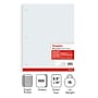Staples Graph Ruled Filler Paper, 8.5" x 11", White, 100 Sheets/Pack (TR25139)~#|#~s1227384_sc7