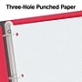 Staples Graph Ruled Filler Paper, 8.5" x 11", White, 100 Sheets/Pack (TR25139)~#|#~s1227390_sc7