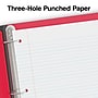 Staples® College Ruled Filler Paper, 8" x 10.5", White, 120 Sheets/Pack (ST37427D)~#|#~s1227392_sc7
