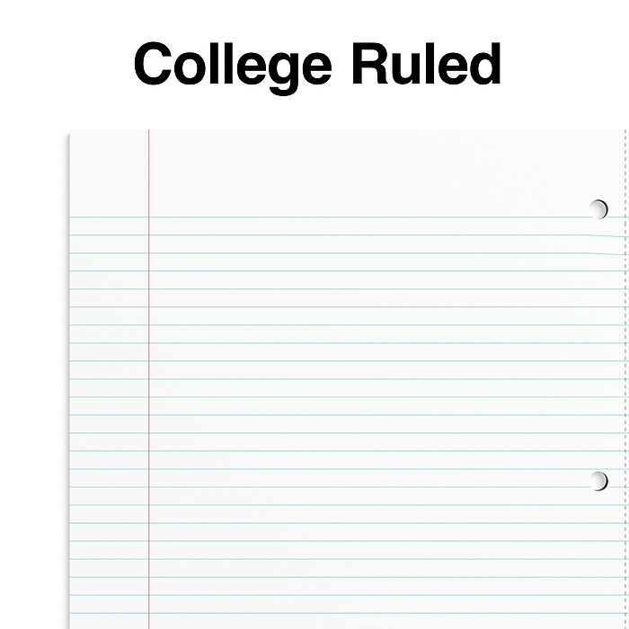 Staples Premium Poly 1-Subject Notebook, 8.5
