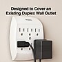 Staples 6 Outlet Adapter, White (22145)~#|#~s1227609_sc7
