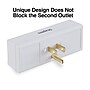 Staples 3-Outlet In-Wall Plug-In Power Adapter, White (22141)~#|#~s1227611_sc7