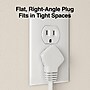 Staples 6' Extension Cord, 3-Outlet, White (22134)~#|#~s1227621_sc7
