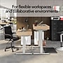 Union & Scale™ Essentials 48"W Rectangular Adjustable Standing Desk, Natural (UN60416-CC)~#|#~s1227670_sc7