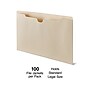 Staples Reinforced File Jacket, Legal Size, Manila, 100/Box (TR418210)~#|#~s1227707_sc7