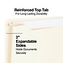 Staples Reinforced File Jacket, 2" Expansion, Legal Size, Manila, 50/Box (TR440374)~#|#~s1227714_sc7