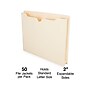 Staples Reinforced File Jacket, 2" Expansion, Letter Size, Manila, 50/Box (TR440373)~#|#~s1227717_sc7