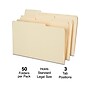 Staples Heavy Duty File Folder, 1/3-Cut Tab, Legal Size, Manila, 50/Box (ST18362-CC)~#|#~s1227725_sc7