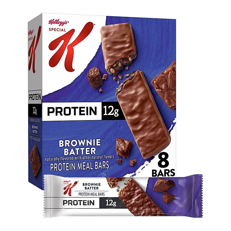 Special K Brownie Batter Protein Bar, 1.59 oz., 8 Bars/Box (KEE29187) image 1
