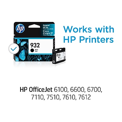 HP 932 Black Standard Yield Ink Cartridge, Prints Up to 400 Pages (CN057AN#140) Sansujyuku sansujyuku.com