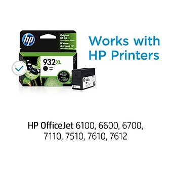 HP 932XL Black High Yield Ink Cartridge (CN053AN#140)