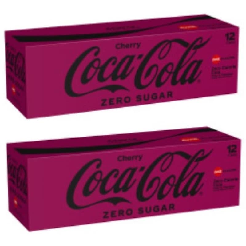 Coca-Cola Zero Sugar Cherry Cola, 12 oz., 24/Carton (00049000047516) image 1