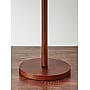 Adesso® Hamptons 65"H Floor Lamp, Walnut with Beige Fabric Shade (3338-15)~#|#~sp100028223_sc7