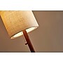 Adesso® Hamptons 65"H Floor Lamp, Walnut with Beige Fabric Shade (3338-15)~#|#~sp100028226_sc7
