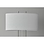 Adesso® Duet Incandescent 27"H Table Lamp, Brushed Steel/Ivory (4015-22)~#|#~sp100028250_sc7