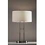 Adesso® Duet Incandescent 27"H Table Lamp, Brushed Steel/Ivory (4015-22)~#|#~sp100028252_sc7