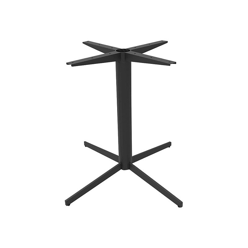 Offices To Go Metal "X" Base, Black (TDOTGXTB3642BLK) image 1
