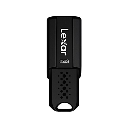 Lexar JumpDrive S80 256GB USB 3.1 Type A Flash Drive, Black (LJDS80