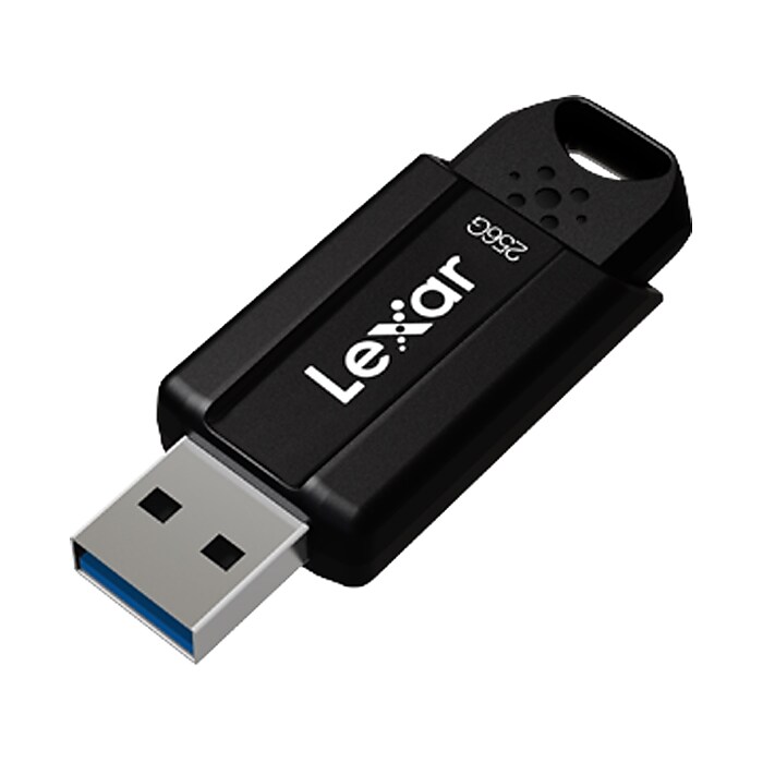 Lexar JumpDrive S80 256GB USB 3.1 Type A Flash Drive, Black