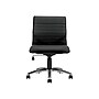 Offices To Go Faux Leather Task Chair, Black (OTG11735PU30/BL20)~#|#~sp100111862_sc7
