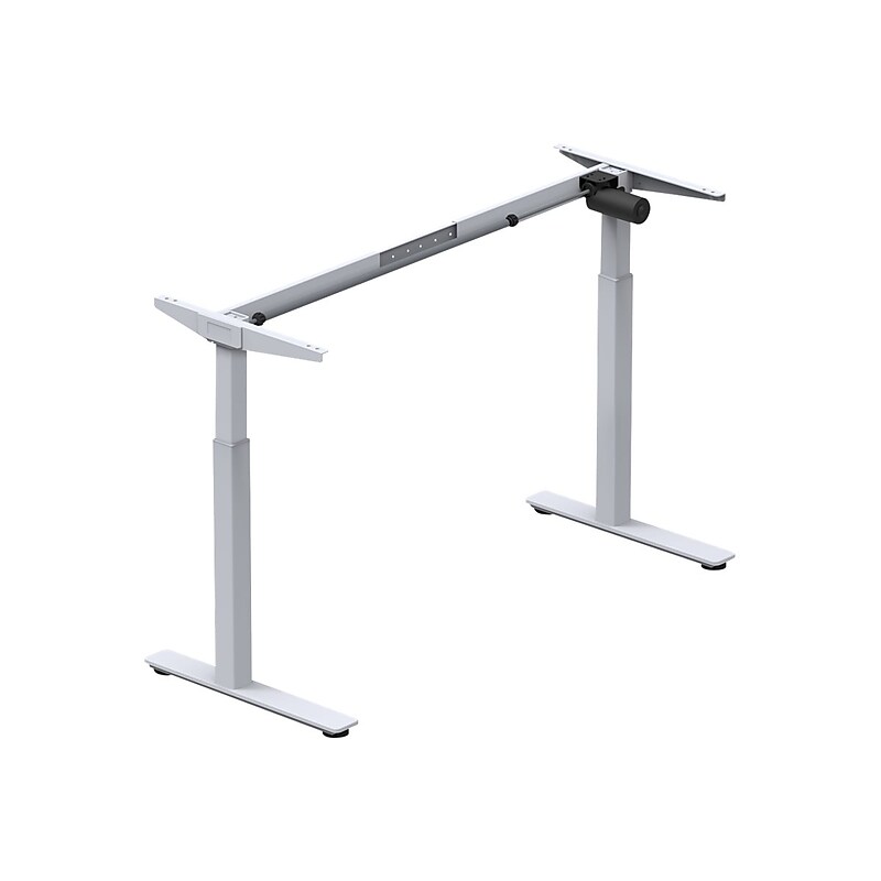Offices To Go Height Adjustable Table Base, Tungsten (TDOTGHABASE2-TUN) image 1