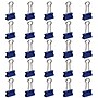 JAM Paper Colored Small Binder Clips, 3/8" Capacity, Purple, 25/Pack (334BCPU)~#|#~sp100188998_sc7