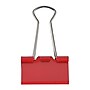 JAM Paper Colored Binder Clips, Medium,  5/8" Capacity, Red, 15/Pack (339BCRE)~#|#~sp100189024_sc7