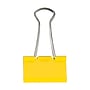 JAM Paper Colored Binder Clips, Medium, 5/8" Capacity, Yellow, 15/Pack (339BCYE)~#|#~sp100189034_sc7