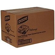 Dixie Pathways Paperboard Food Box, 1.38" x 5.5" x 5.5", White/Green/Brown, 200/Carton (4021PATH)