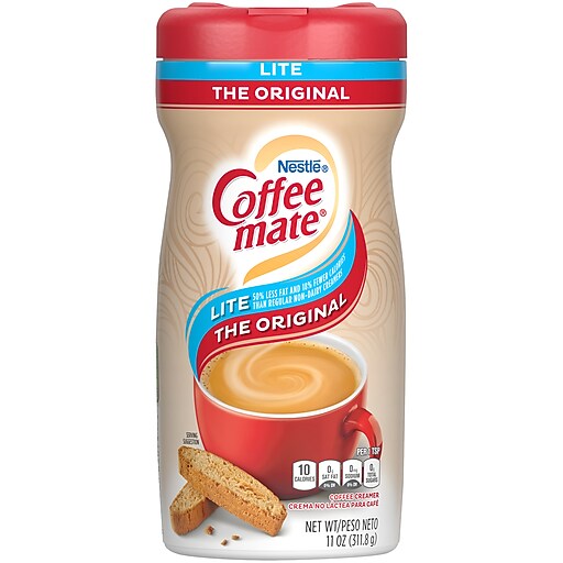 Coffeemate Original Lite Powdered Creamer, 11 Oz. (NES74185) Staples