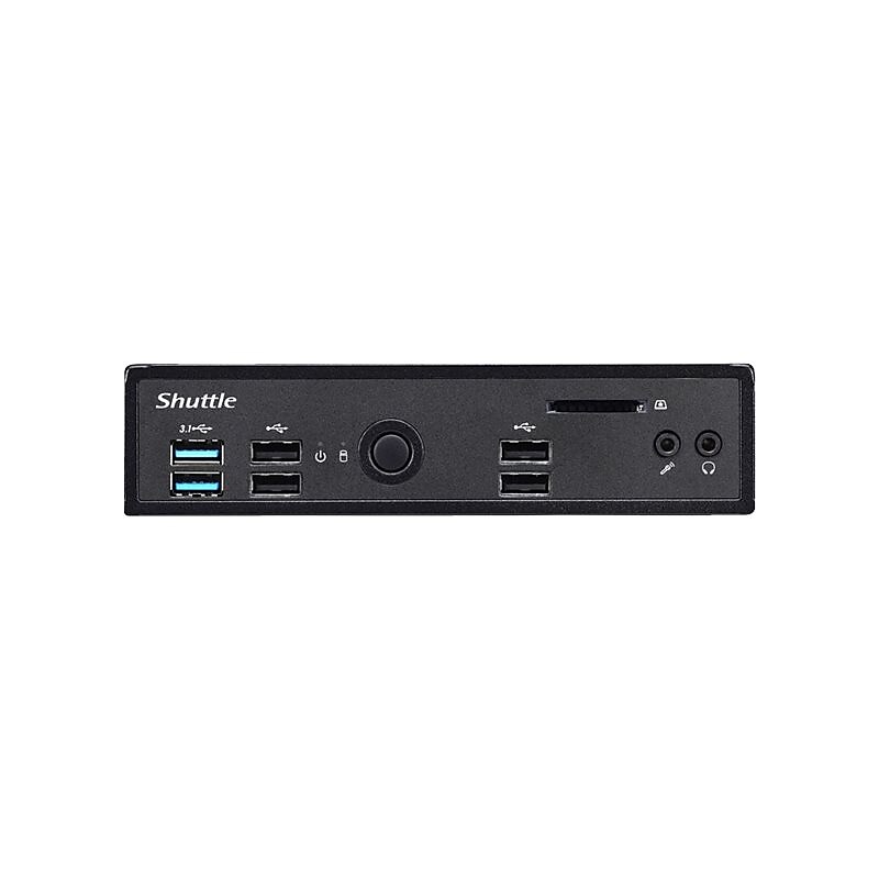 Shuttle XPC slim DS10U Desktop Computer, Intel Celeron, 0MB RAM image 1