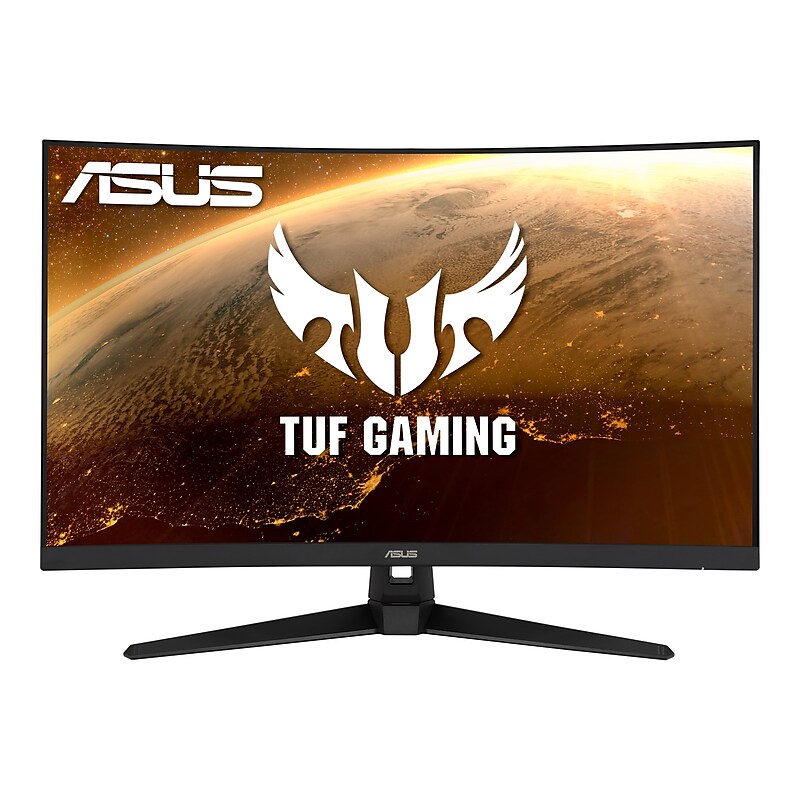 ASUS TUF Gaming 31.5" Curved 165 Hz LED Monitor, Black (VG328H1B) image 1