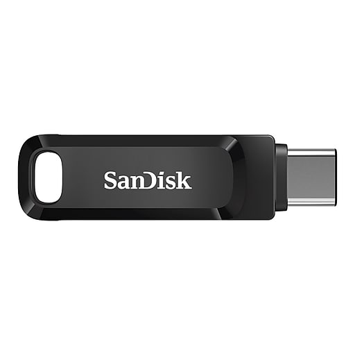 SanDisk Ultra Dual Drive Go 32GB USB 3.1 TypeC Flash Drive, Black