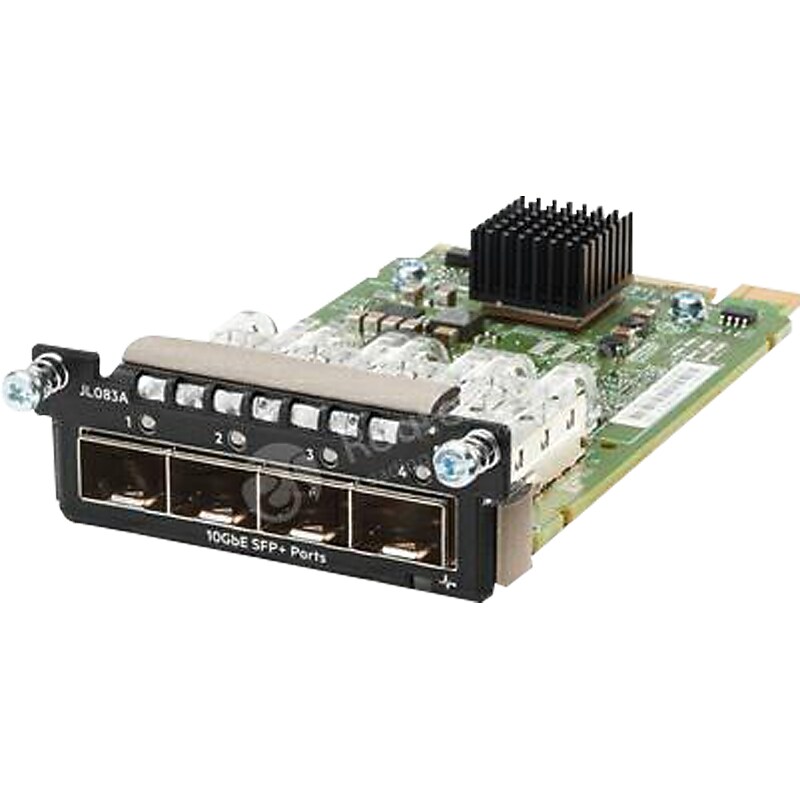Aruba 3810M Switch Series JL083A Four-Port 10GbE SFP+ Module image 1