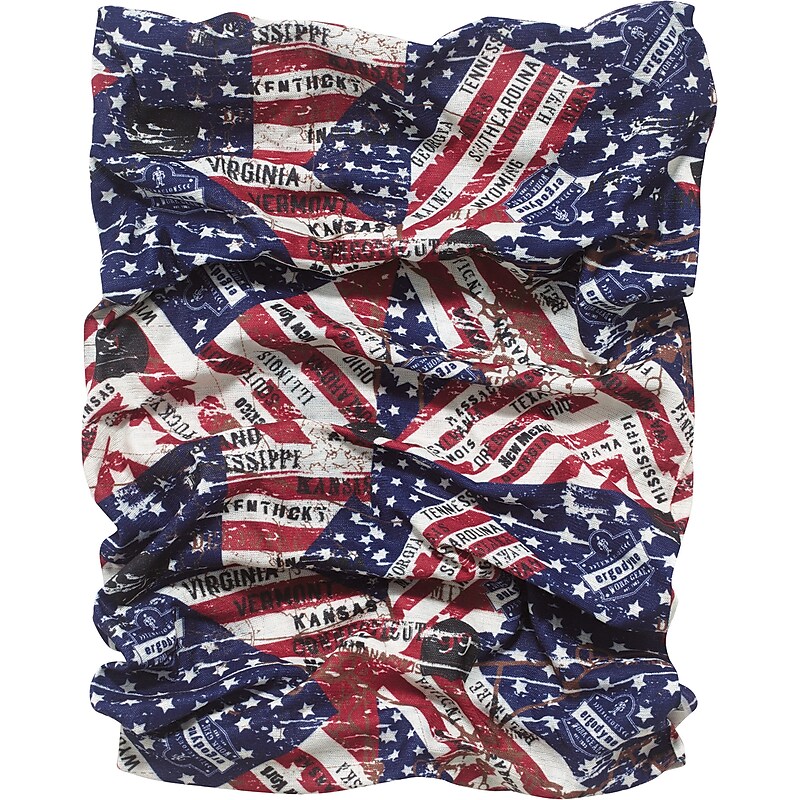Ergodyne CORE Headband, Stars & Stripes, One Size (42103) image 1