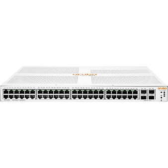 Aruba Instant On 1930 48-Port Gigabit Ethernet Smart Switch, 10/100/1000 Mbps, White (JL685A#ABA)