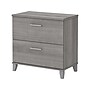 Bush Furniture Somerset 2-Drawer Lateral File Cabinet, Letter/Legal, Platinum Gray, 30" (WC81280)~#|#~sp101211517_sc7