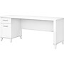 Bush Furniture Somerset 72"W Office Desk with Drawers, White (WC81972)~#|#~sp101211562_sc7