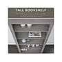 Bush Furniture Somerset 65"H 5-Shelf Bookcase with Adjustable Shelves, Platinum Gray Laminate (WC81265)~#|#~sp101211892_sc7