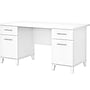 Bush Furniture Somerset 60"W Office Desk with Drawers, White (WC81928K)~#|#~sp101211913_sc7
