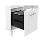 Bush Furniture Somerset 60"W L Shaped Desk with Storage, White (WC81930K)~#|#~sp101211930_sc7