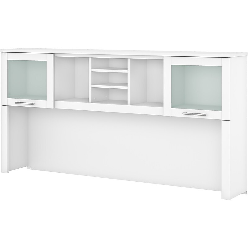 Bush Furniture Somerset 72"W Desktop Hutch, White (WC81911) image 1